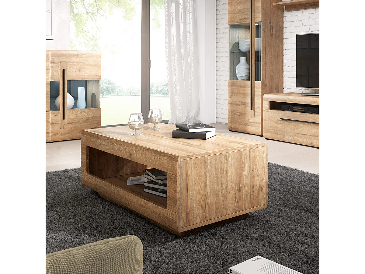 Stolik kawowy TULSA 110x60 dąb