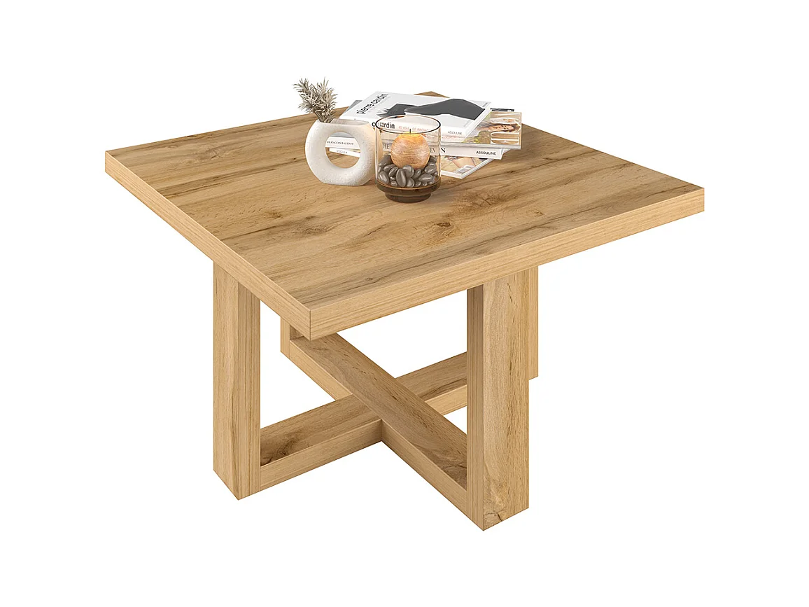 Table basse carrée Ezgui Bois