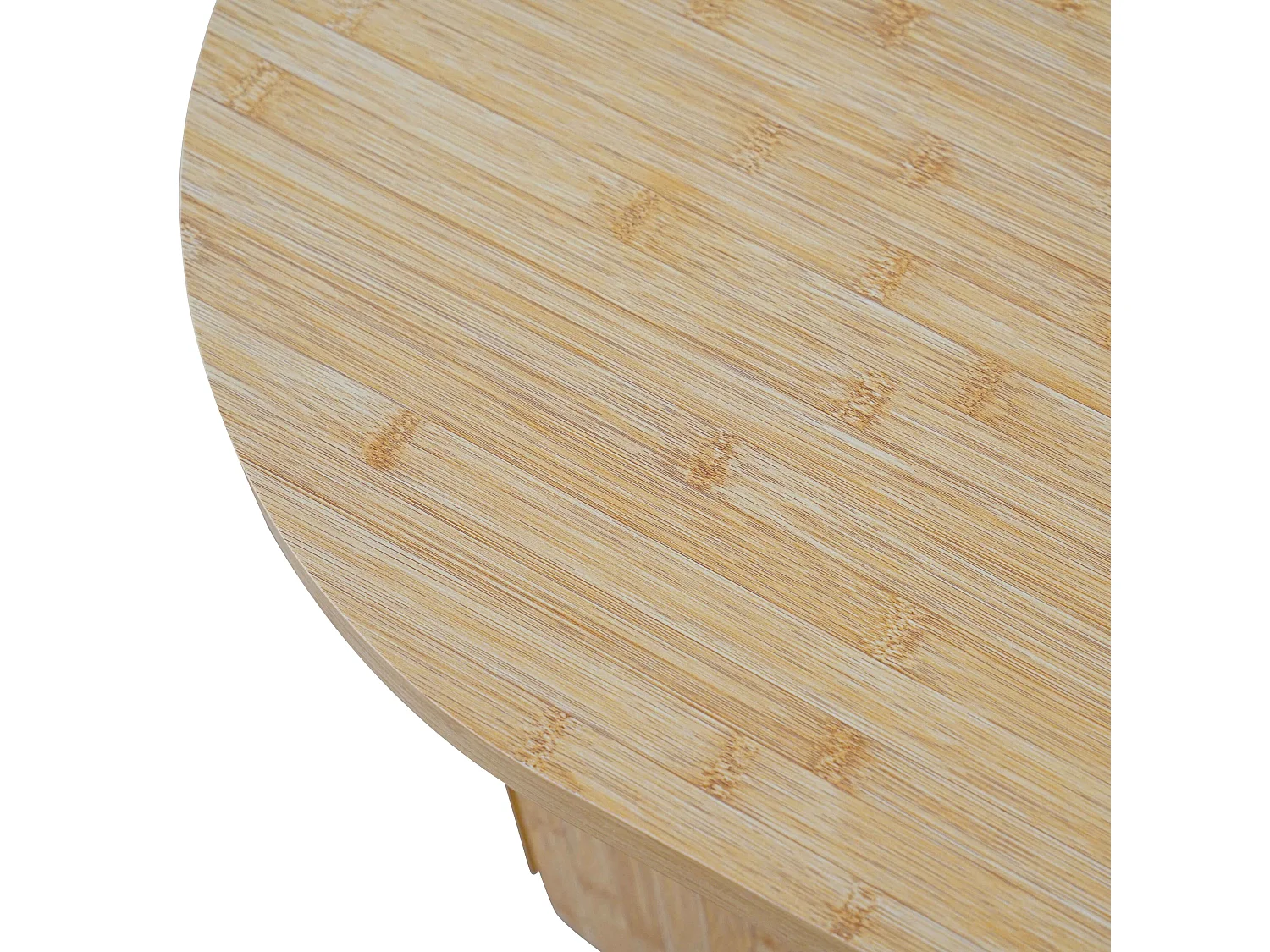 Salontafel van MDF met melamine-effect in beige hout