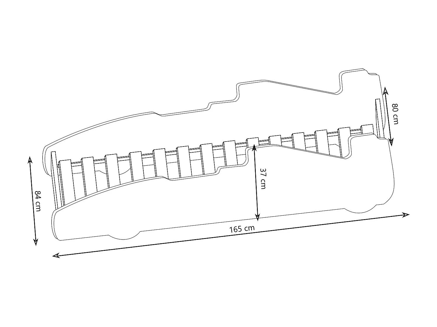 Lit enfant voiture formula 1 rouge et noir avec matelas et sommier inclus