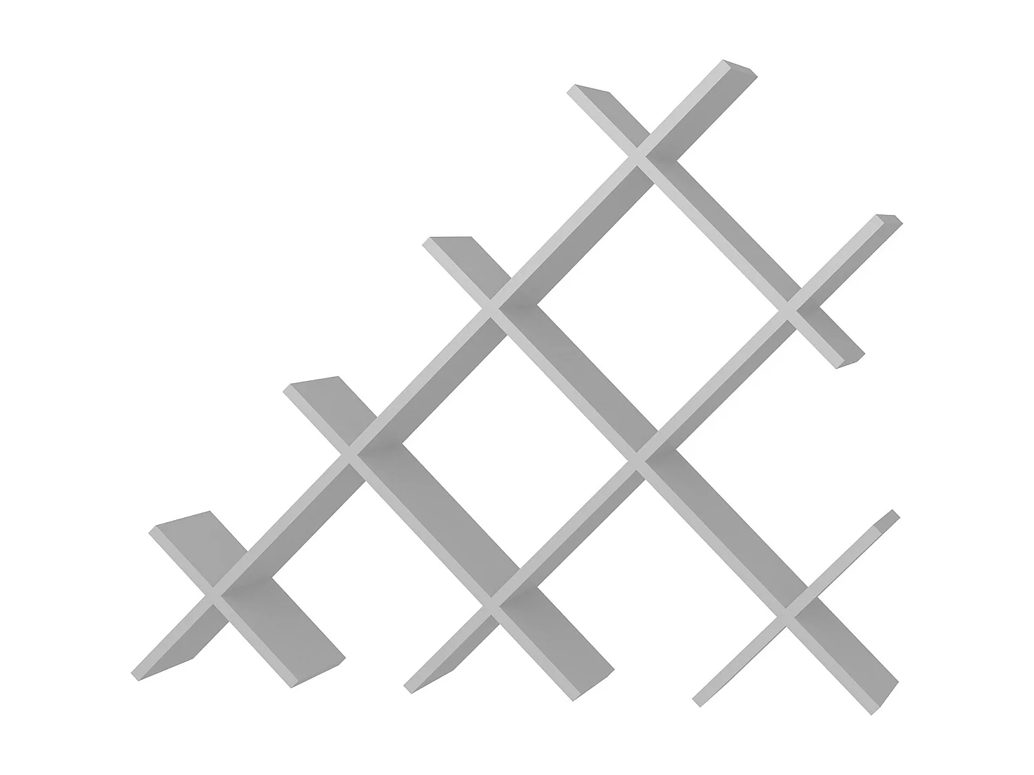 Bücherregal Discus Weiß