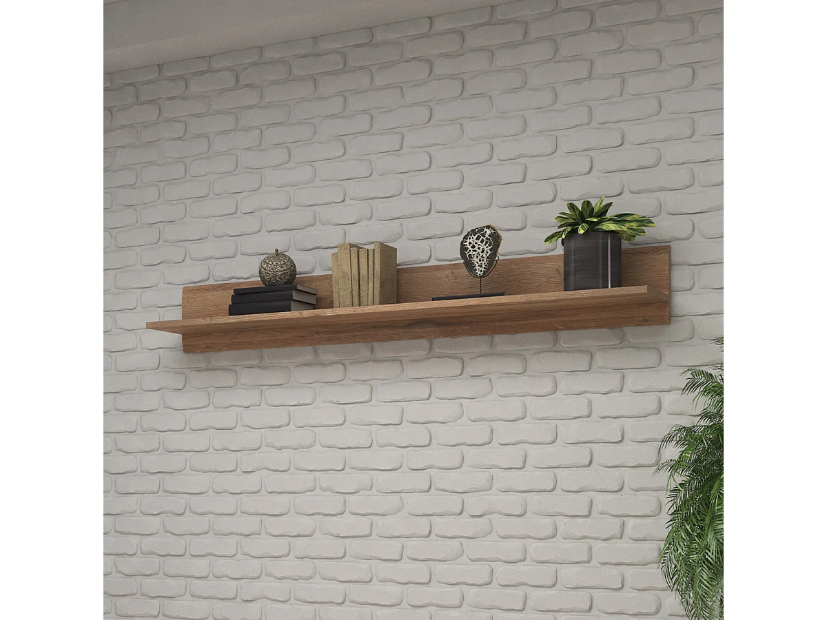 Louis Bois 160 cm wall shelf