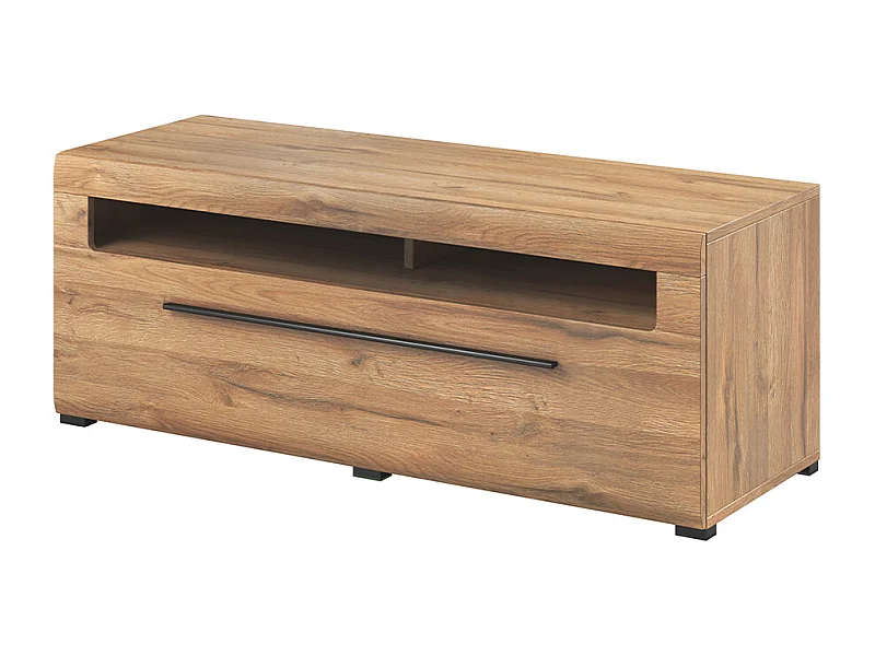 Meuble TV 1 tiroir 140 cm Louis Bois