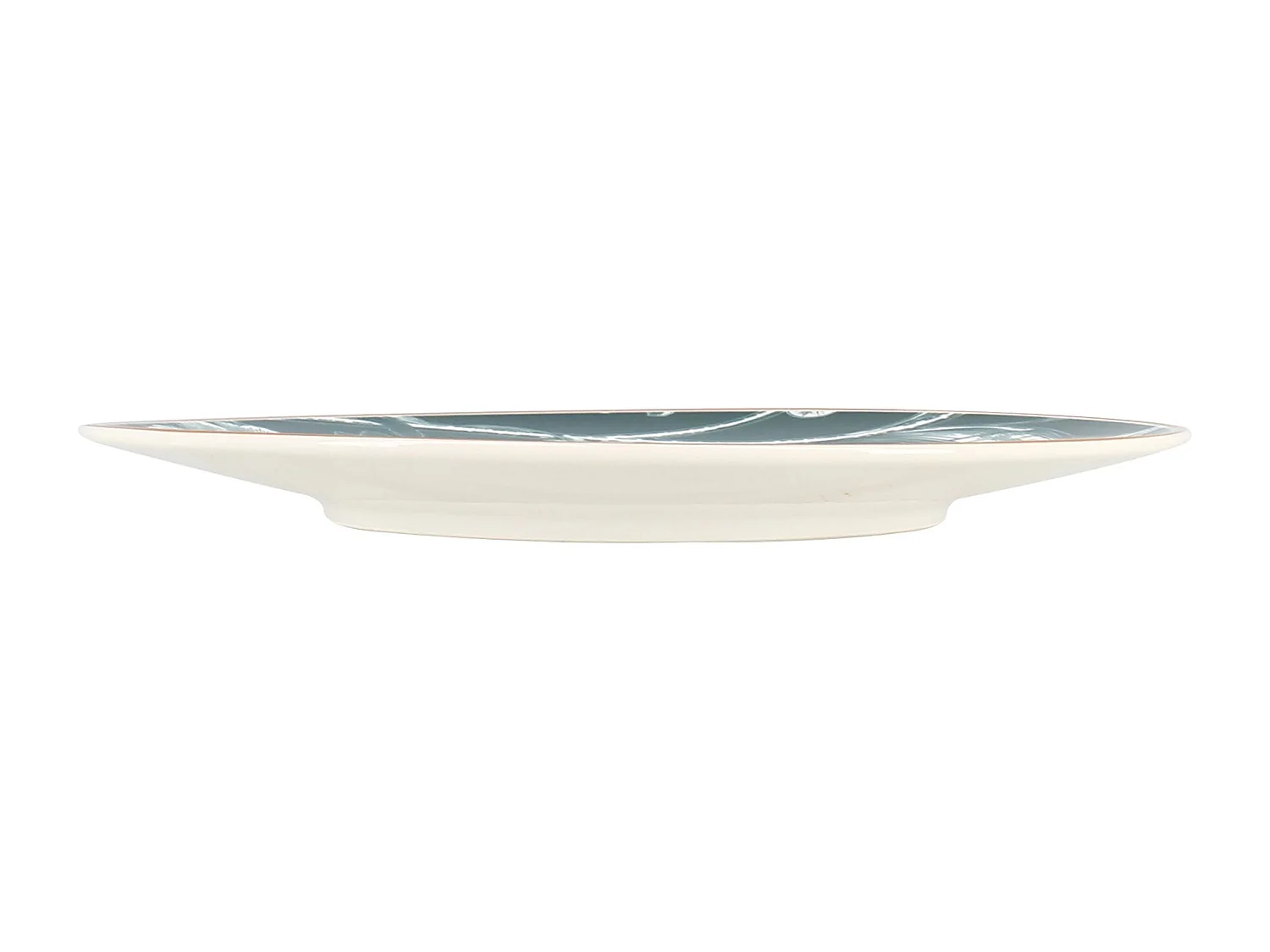 Novastyl - Lot 6 Assiettes Dessert Botanic 20cm En Porcelaine