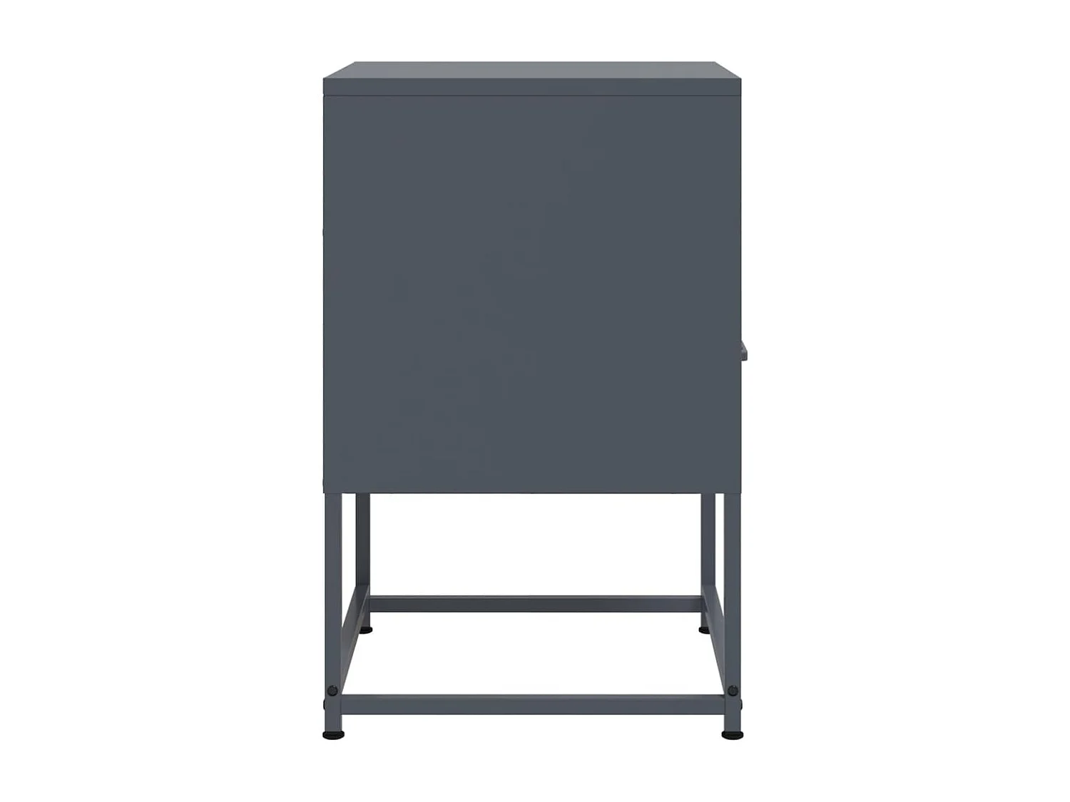 Mesa de cabeceira 36x39x60,5 cm aço antracite