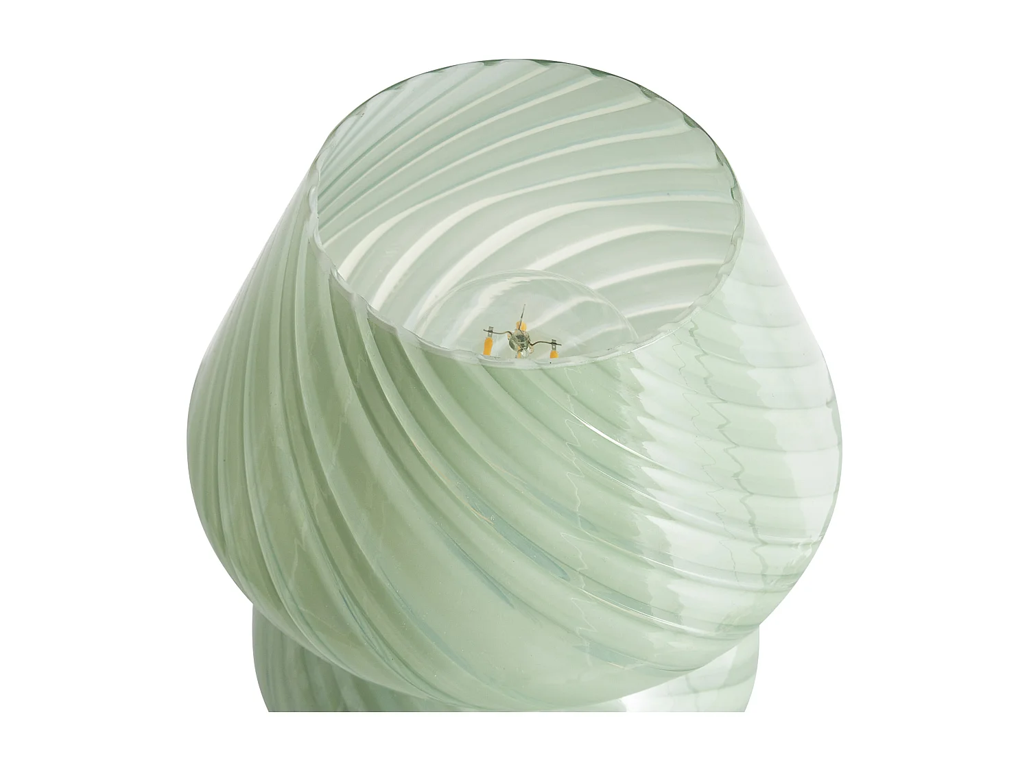 Lampada da tavolo LOBO Vetro Verde