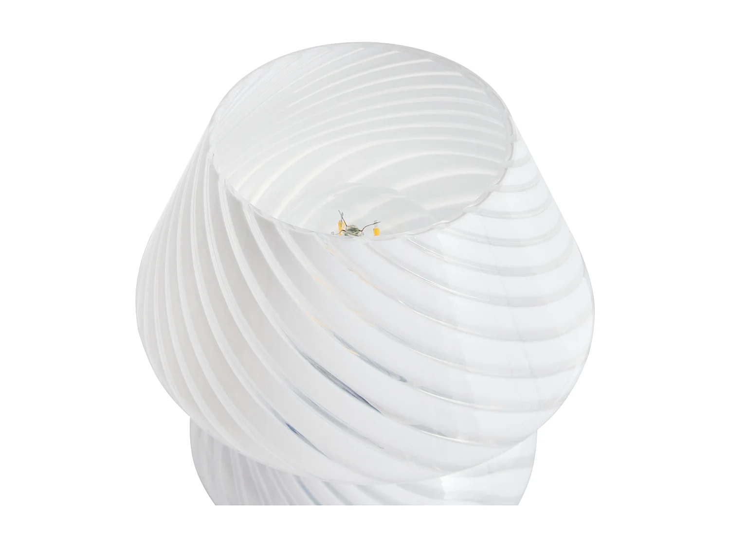 Lámpara de mesa LOBO Vidrio Blanco