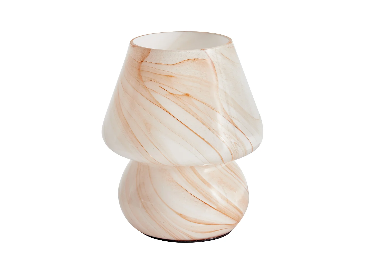 Lampe à poser LOBO Verre Marbre beige