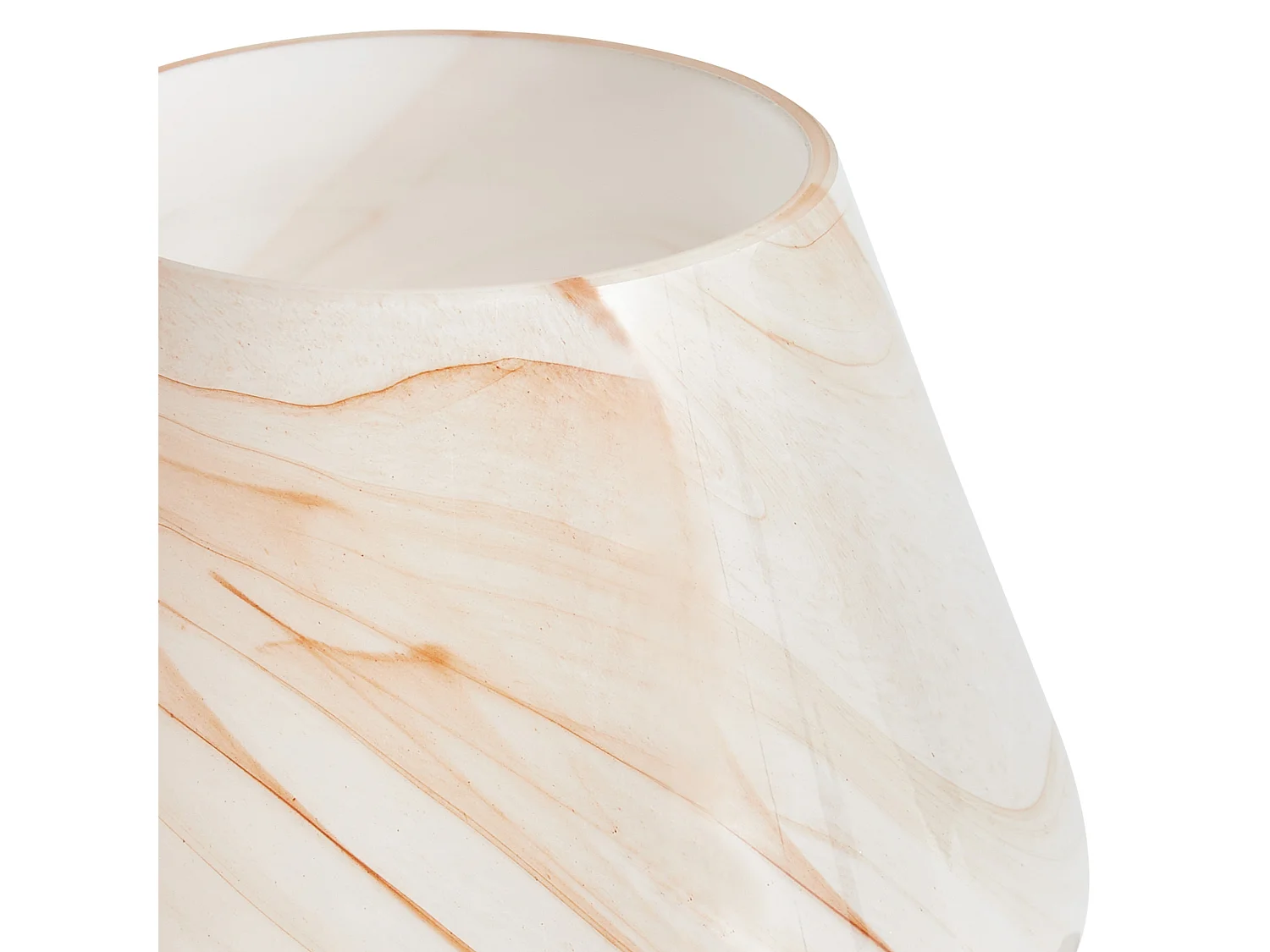 Lampe à poser LOBO Verre Marbre beige