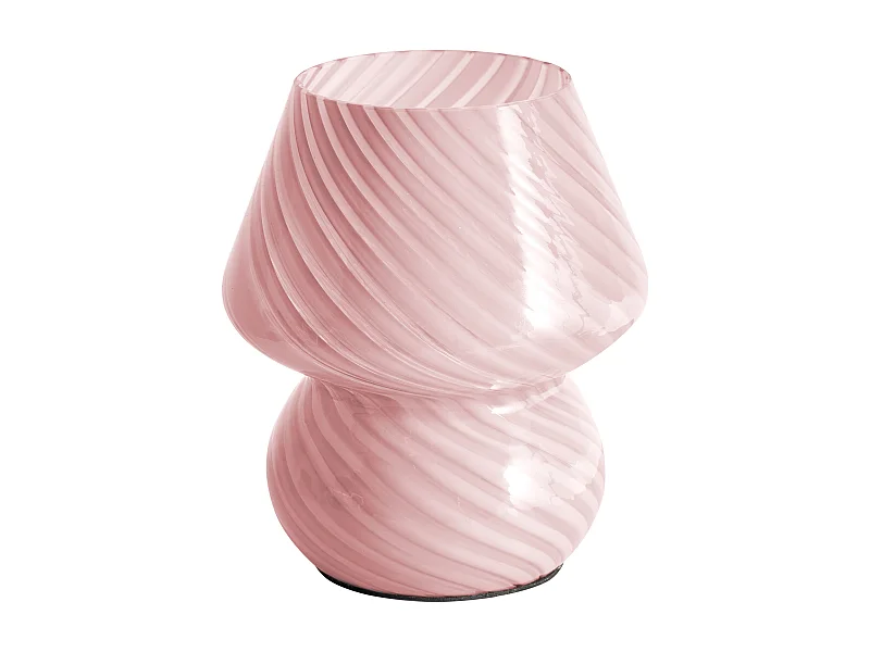 Lampe à poser LOBO Verre Rose