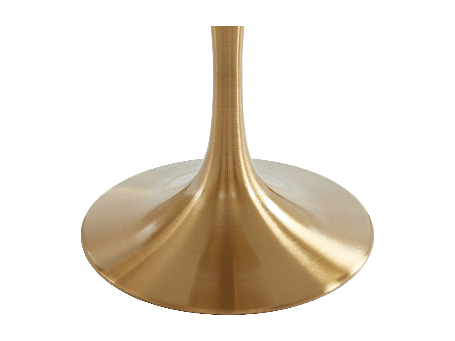 Ensemble table NORAH + 4 chaises MASURIE - Blanc et taupe