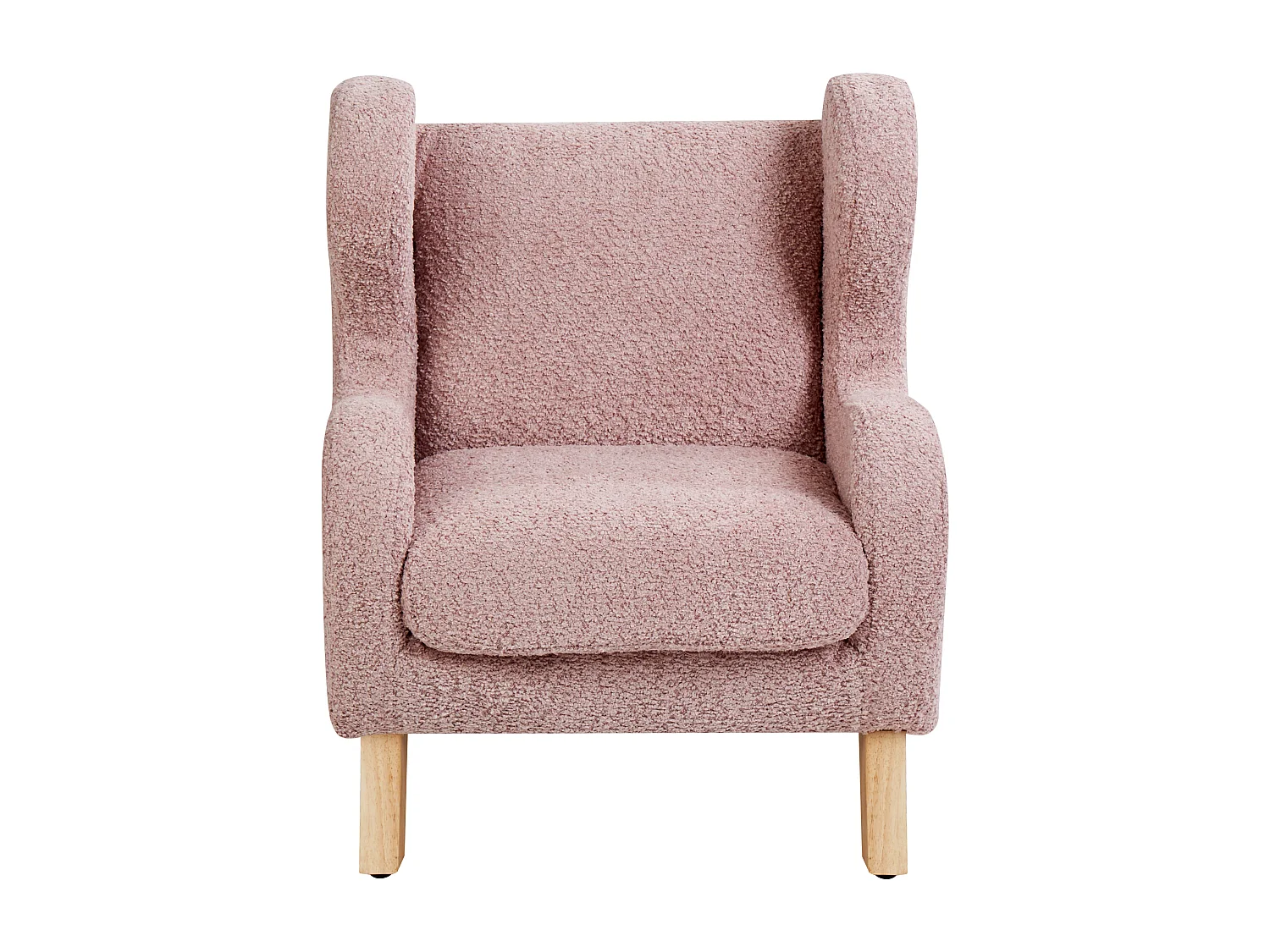 Fotel dziecięcy FARUM Boucle Różowy