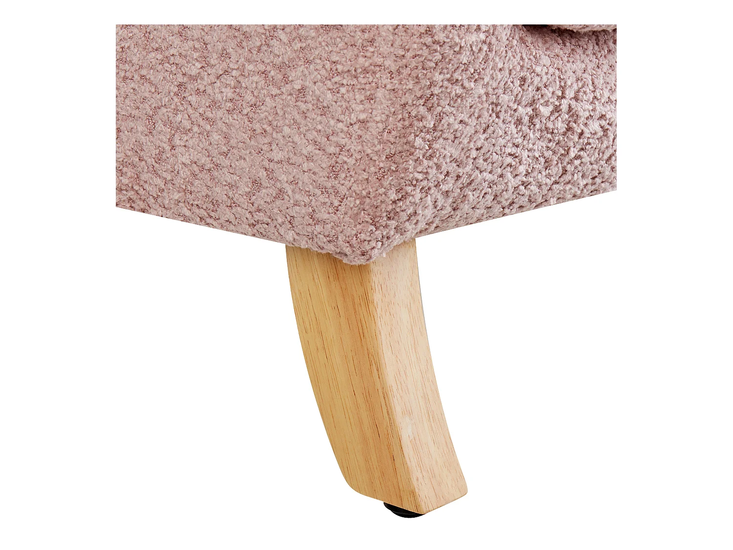 Fotel dziecięcy FARUM Boucle Różowy