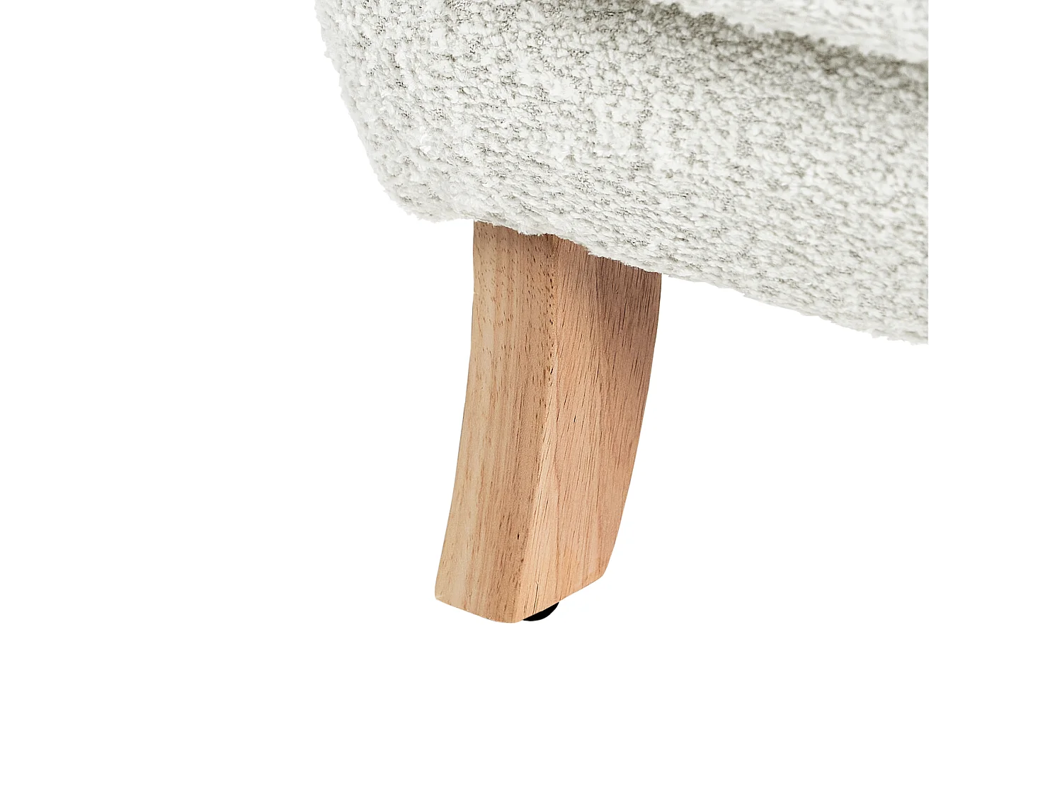 Kindersessel Bouclé Cremeweiss FARUM