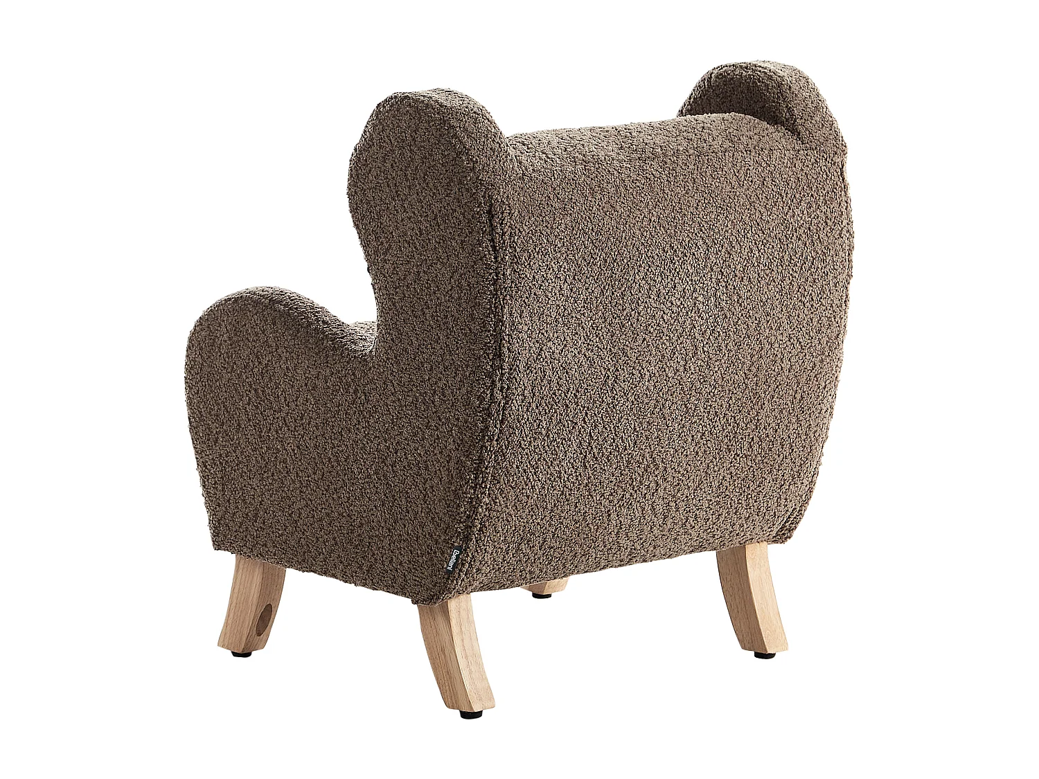 Fauteuil pour enfants FARUM Bouclé Marron