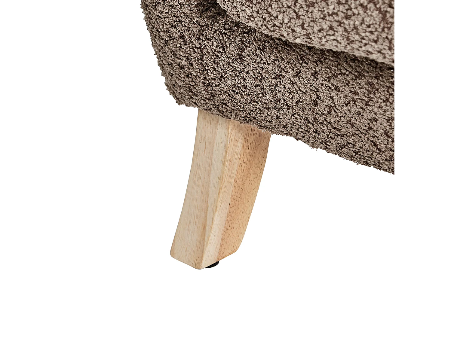 Kindersessel Bouclé Braun FARUM