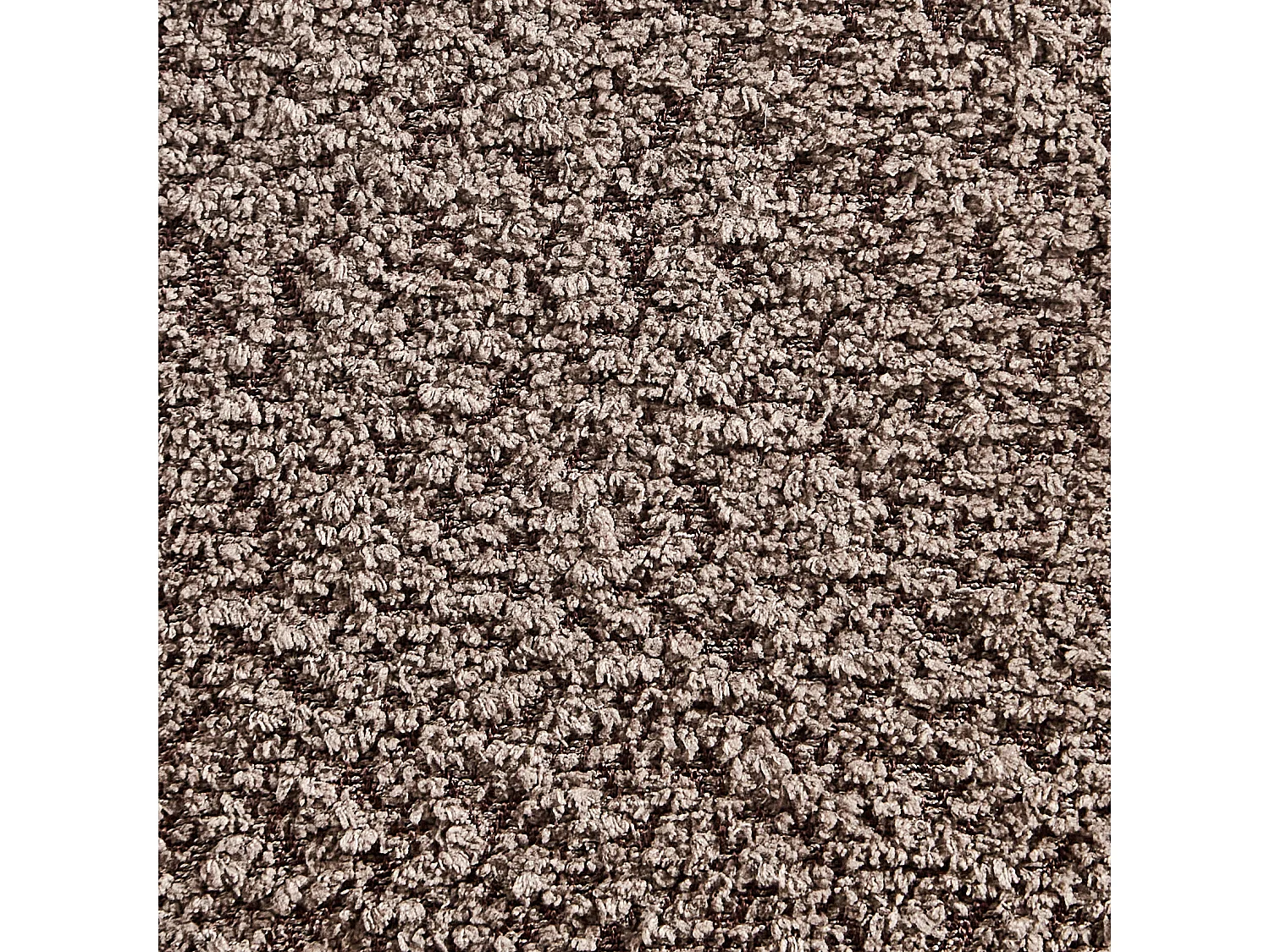 Fauteuil pour enfant en bouclé marron FARUM