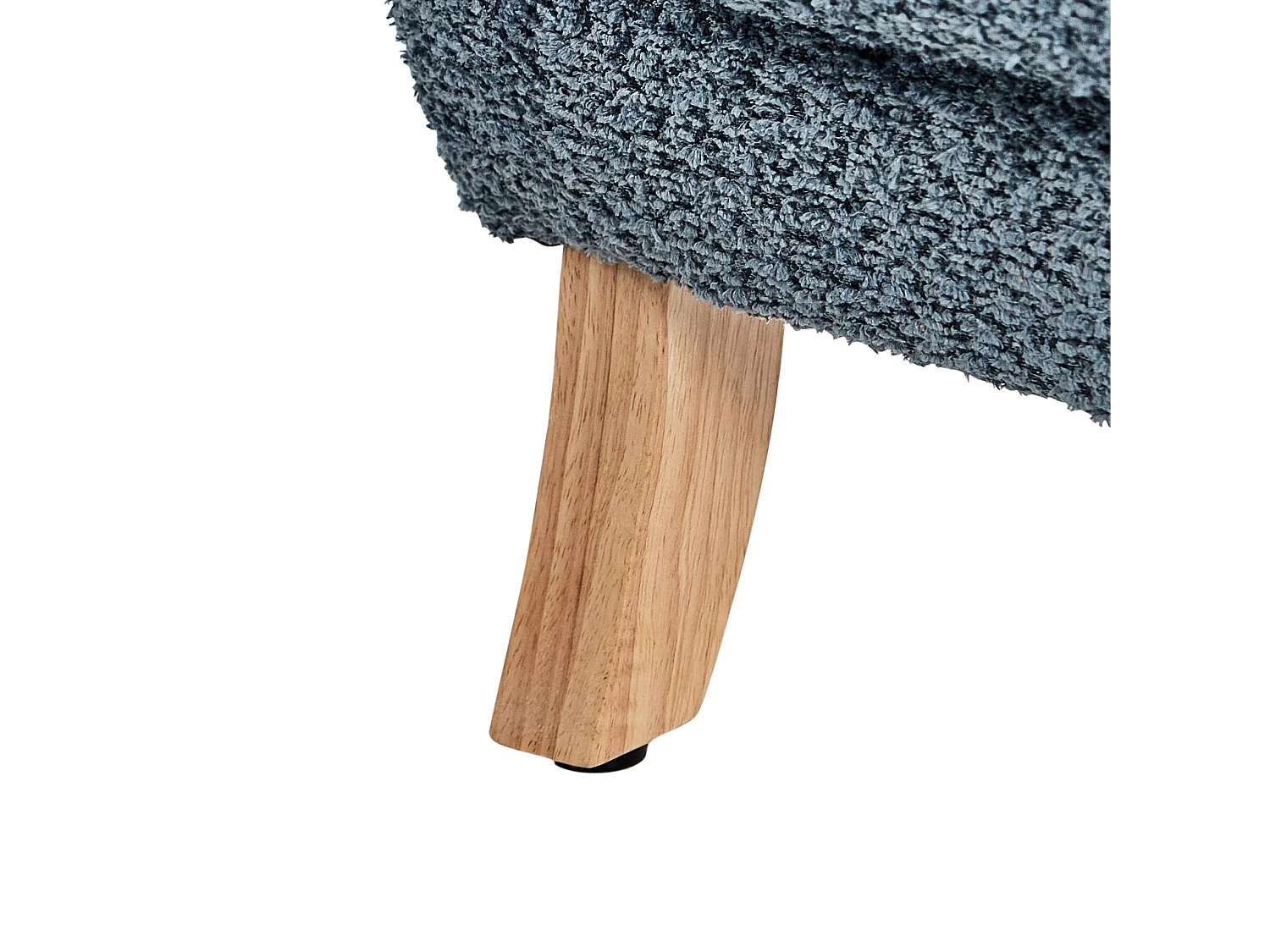 Poltrona per bambini bouclé blu scuro FARUM