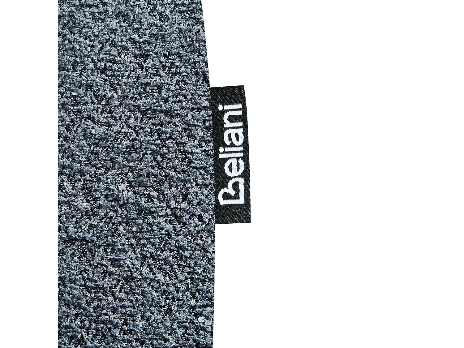 Fauteuil pour enfant en bouclé bleu foncé FARUM