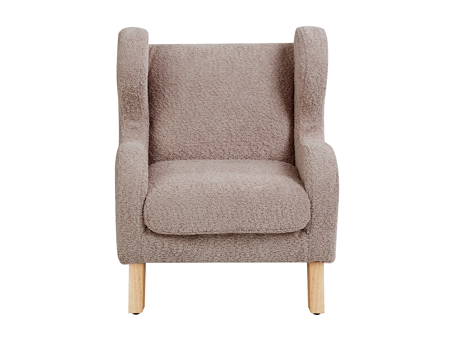 Kidersessel Bouclé taupe FARUM