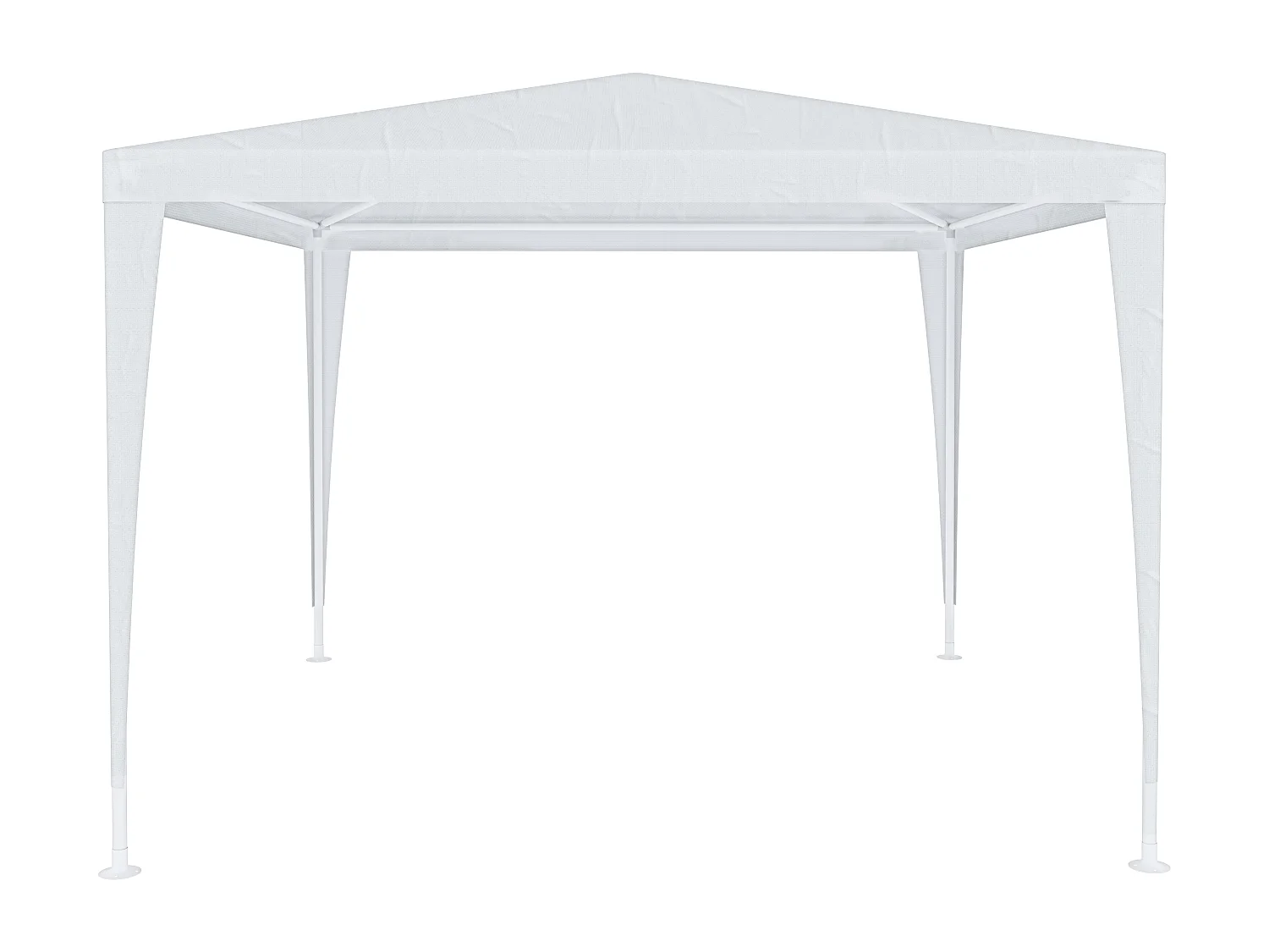 Gazebo 3 x 3 Metri Struttura in Acciaio Copertura In PE 110 gr/m² Impermeabile Idrorepellente Resistente Raggi Solari UV Tenda Ombrellone Per Fiere Pic Nic Cam