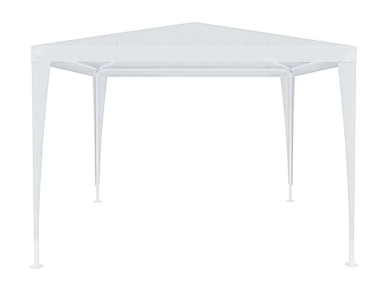 Gazebo 3 x 3 Metri Struttura in Acciaio Copertura In PE 110 gr/m² Impermeabile Idrorepellente Resistente Raggi Solari UV Tenda Ombrellone Per Fiere Pic Nic Cam