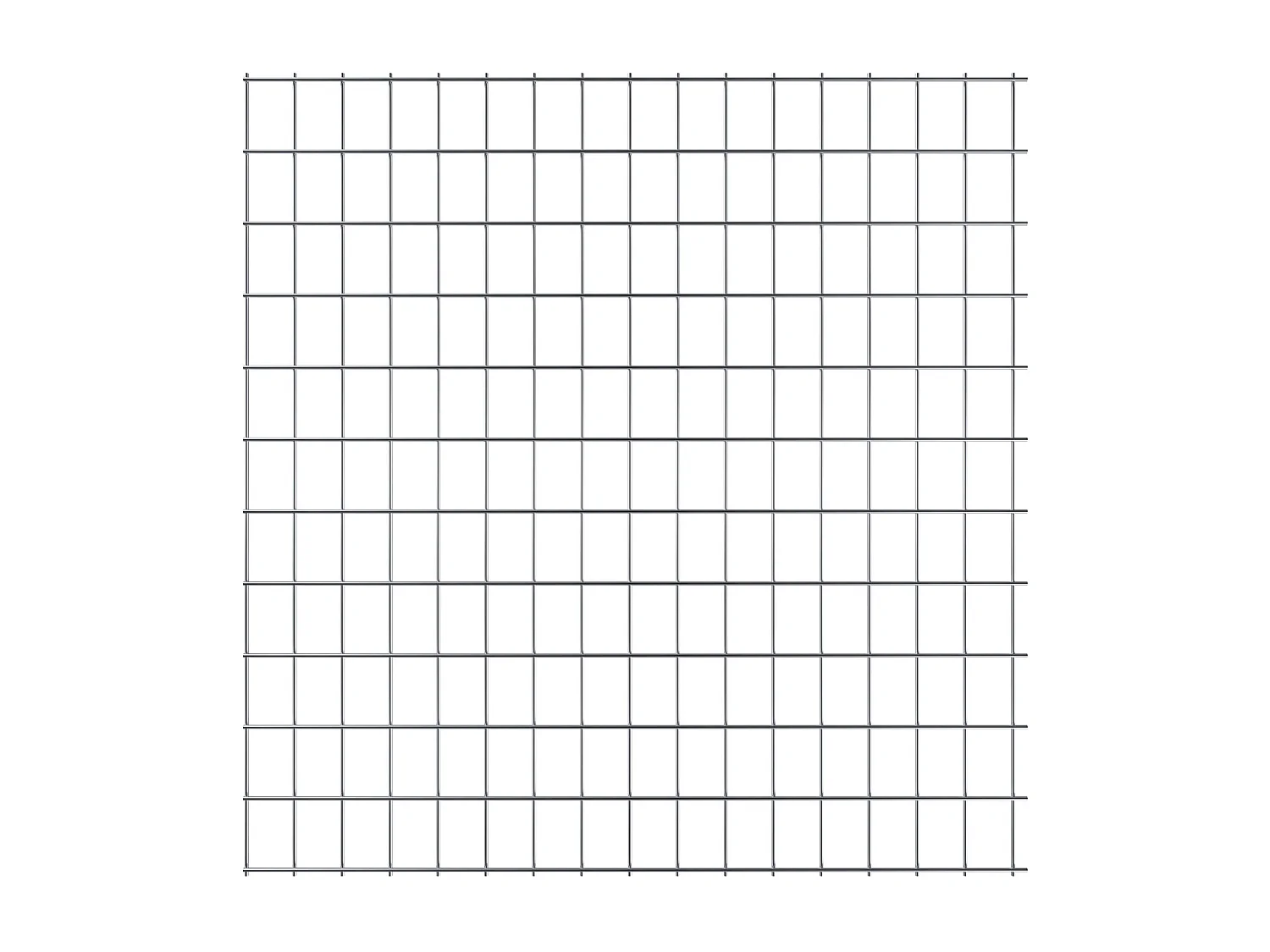 Rotolo Rete Metallica Per Recinzioni 25 M Zincata Elettrosaldata Rigida Maglia 75 x 50 mm Per Giardino Orto Piante Spazi Esterni (100 Cm)