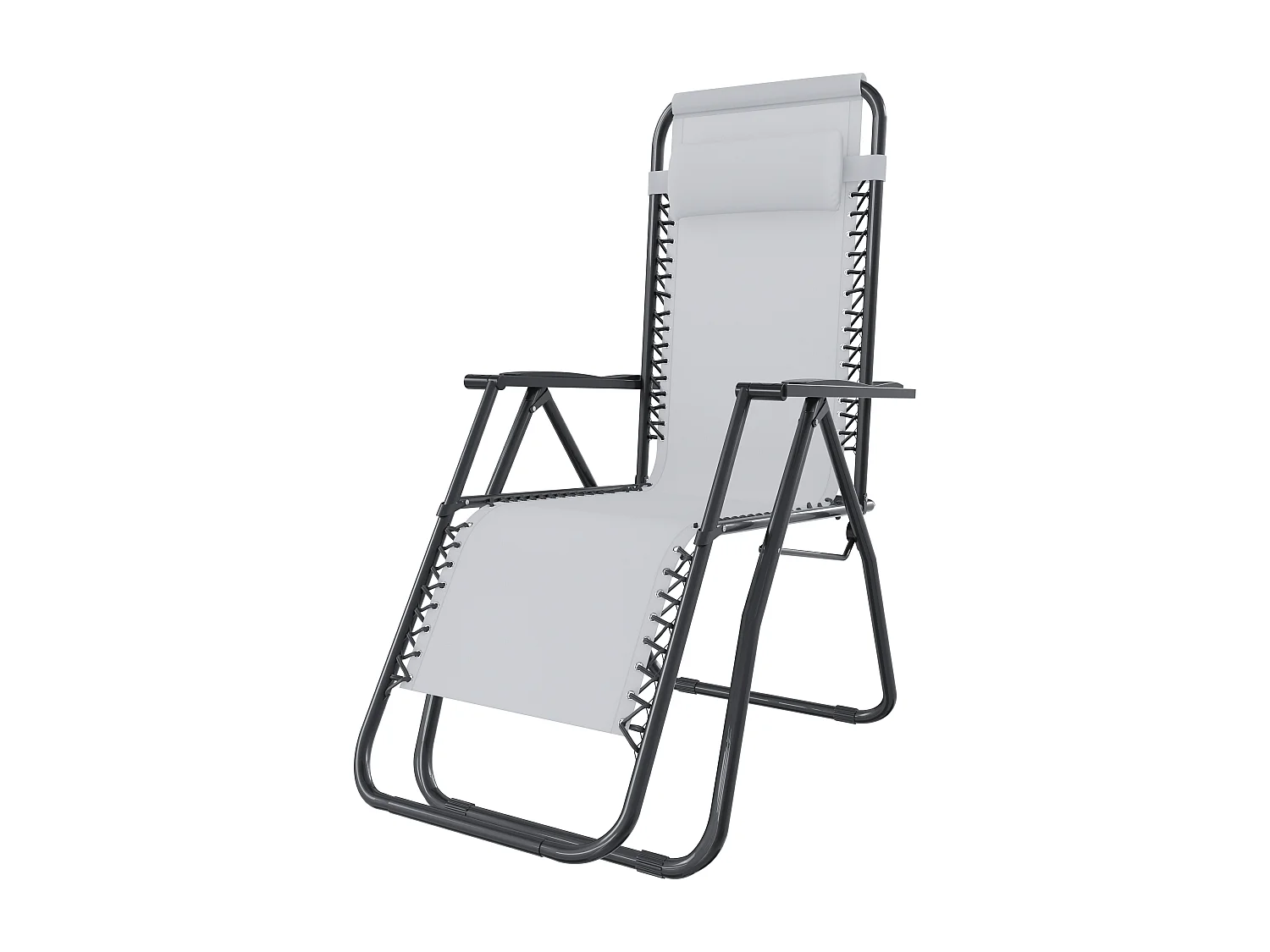 2 Sedie Sdraio Poltrona Relax Reclinabile Gravit\u00e0 0 Design Ergonomico Richiudibile In Acciaio Portata Max 120 Kg