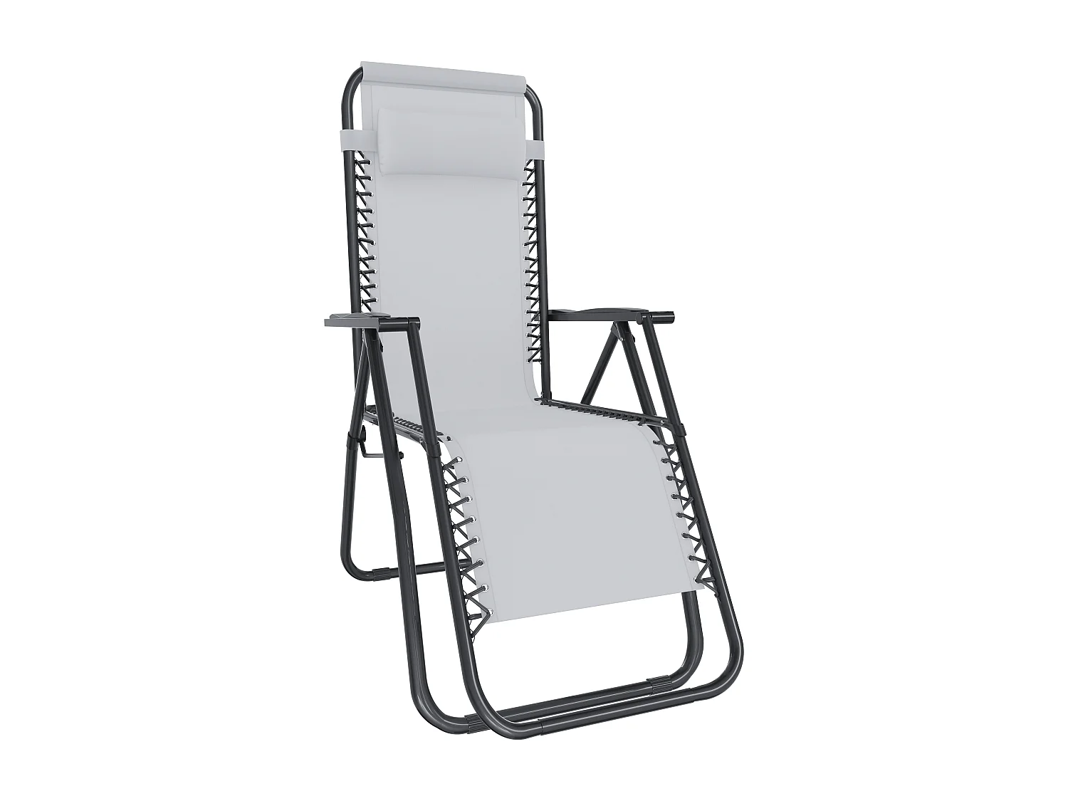 2 Sedie Sdraio Poltrona Relax Reclinabile Gravit\u00e0 0 Design Ergonomico Richiudibile In Acciaio Portata Max 120 Kg