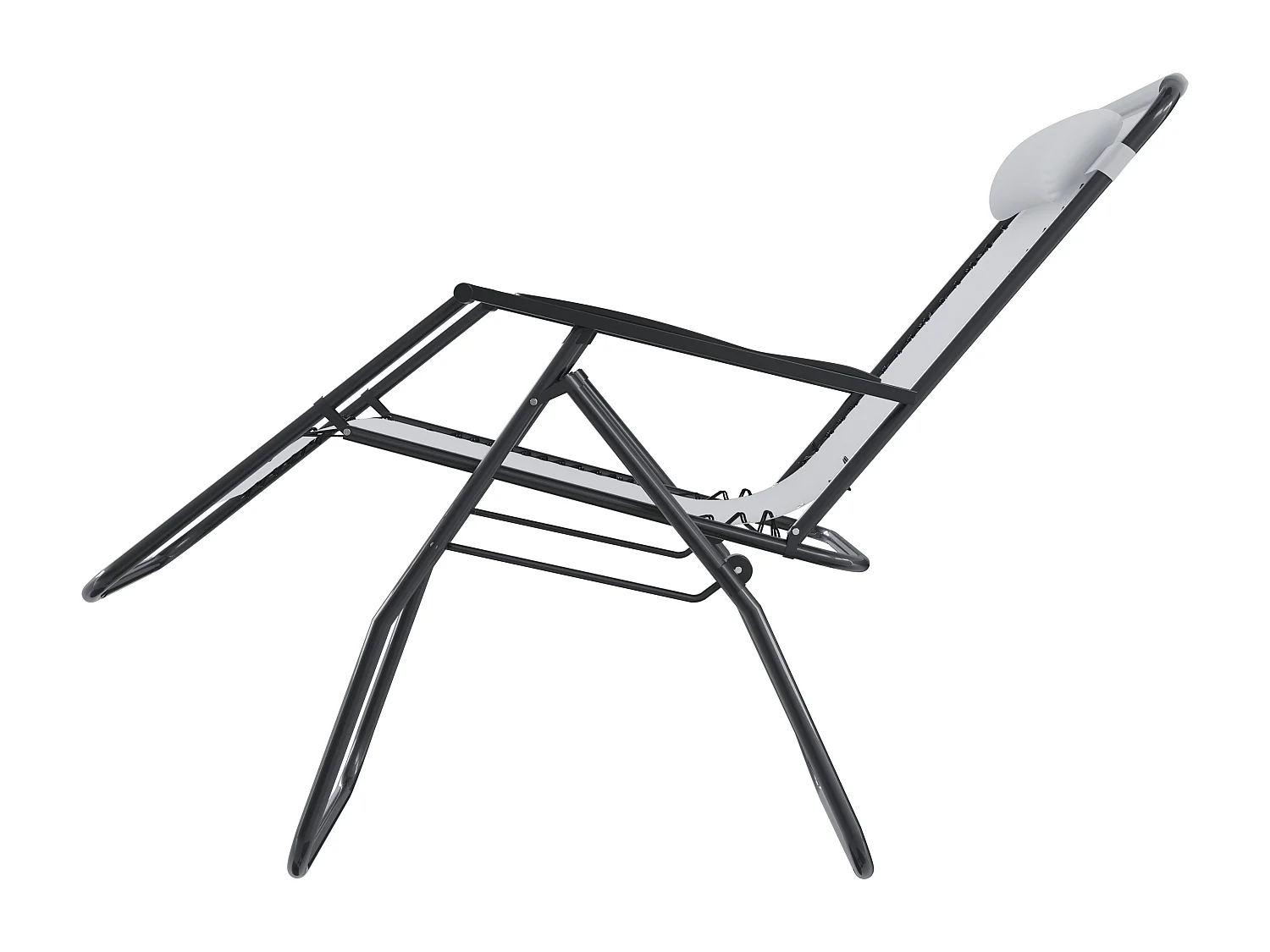 2 Sedie Sdraio Poltrona Relax Reclinabile Gravit\u00e0 0 Design Ergonomico Richiudibile In Acciaio Portata Max 120 Kg