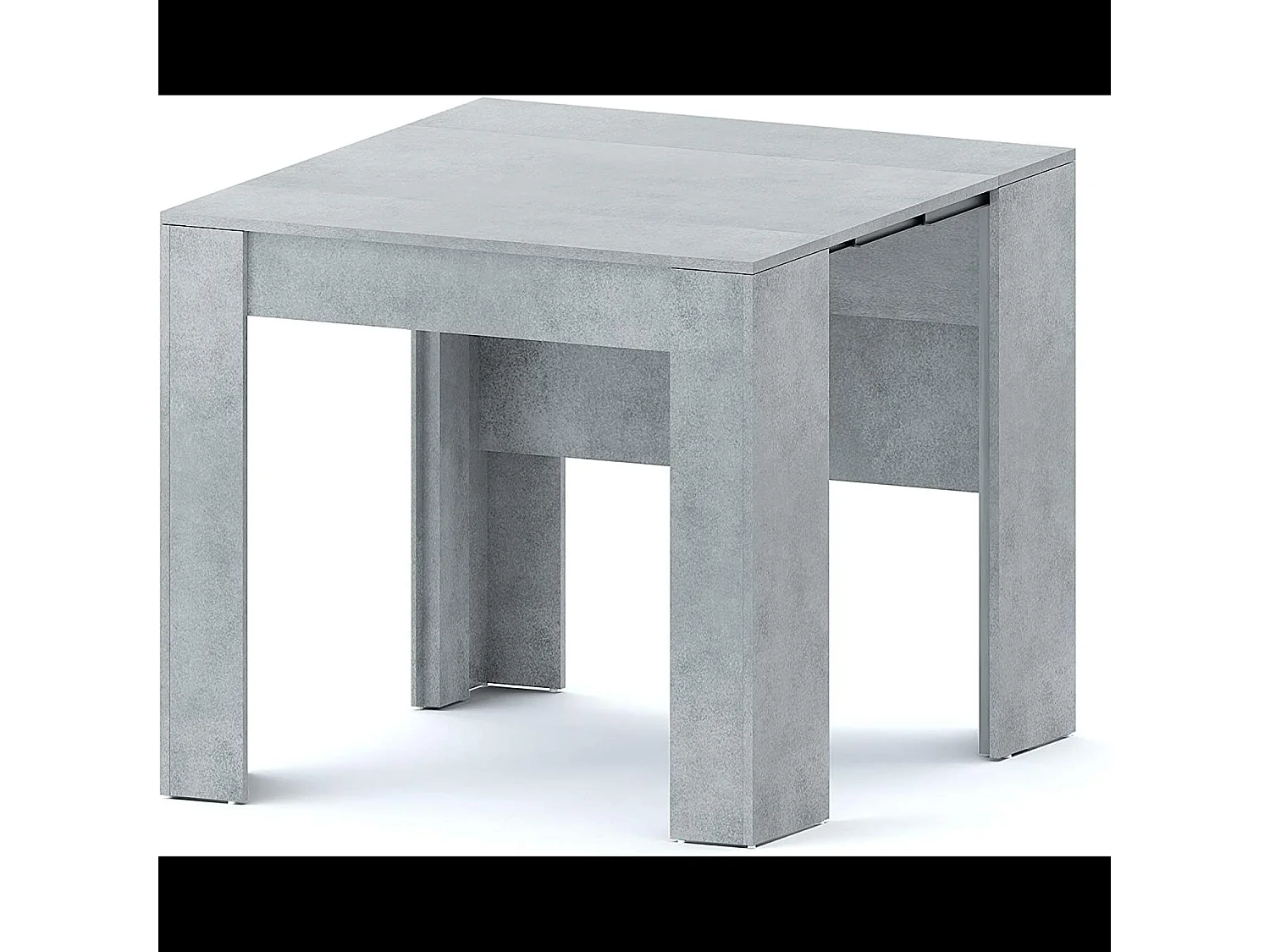 Tavolo Consolle Allungabile Oslo Plus Fino A 3 Metri, Tavolo 14 Posti Salvaspazio Multiposizione, Design Moderno Ed Elegante 78 x 51 x 90 cm Grigio