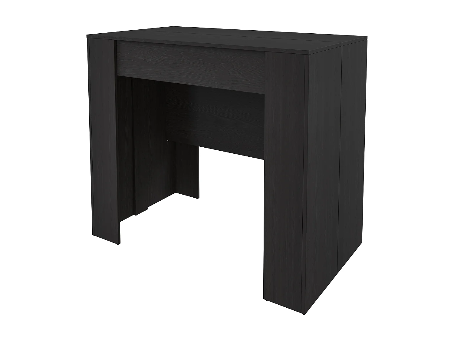 Tavolo Consolle Allungabile Oslo Plus Fino A 3 Metri, Tavolo 14 Posti Salvaspazio Multiposizione, Design Moderno Ed Elegante 78 x 51 x 90 cm Wengè