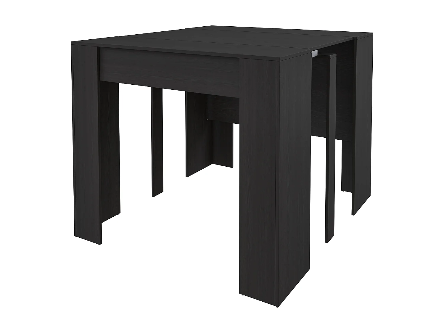 Tavolo Consolle Allungabile Oslo Plus Fino A 3 Metri, Tavolo 14 Posti Salvaspazio Multiposizione, Design Moderno Ed Elegante 78 x 51 x 90 cm Wengè