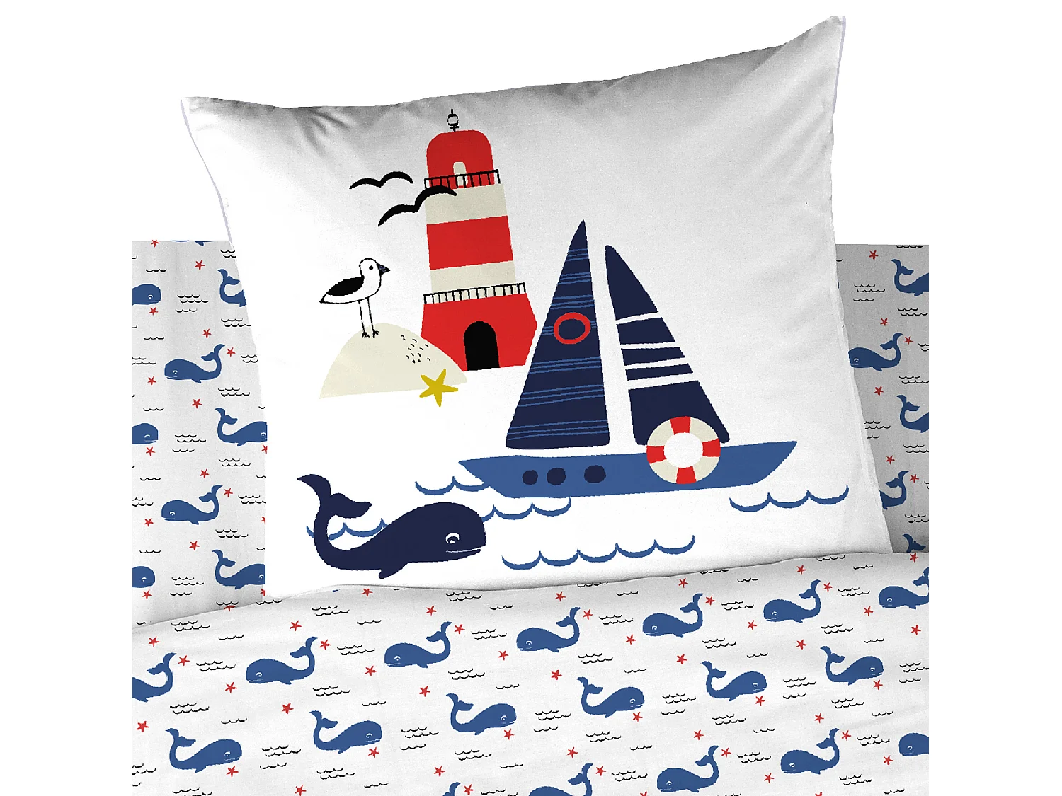 Sábana bajera Marinero 90 x 190 cm