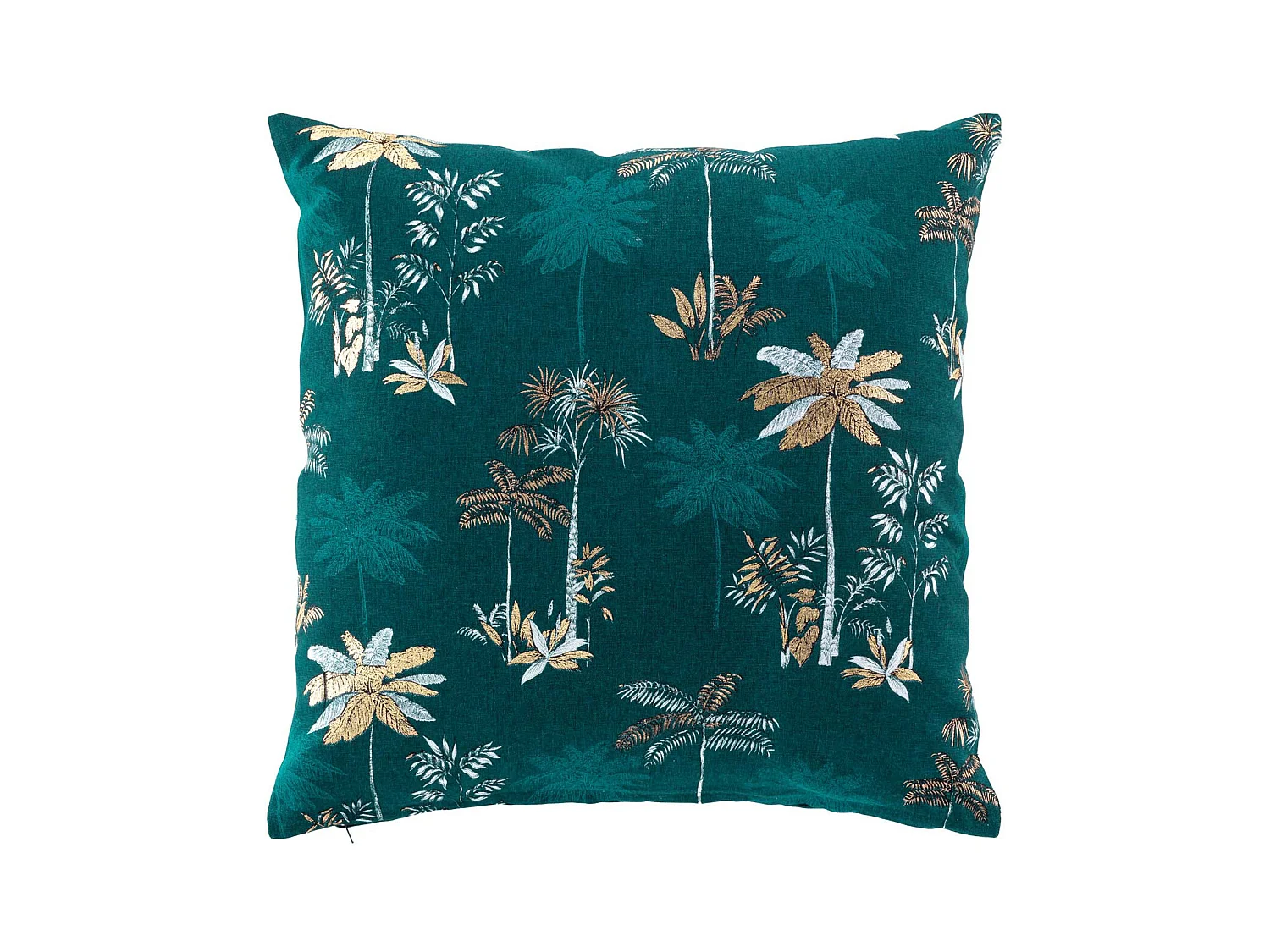 Coussin Déco Imprimé "Idalia" 45x45cm Bleu