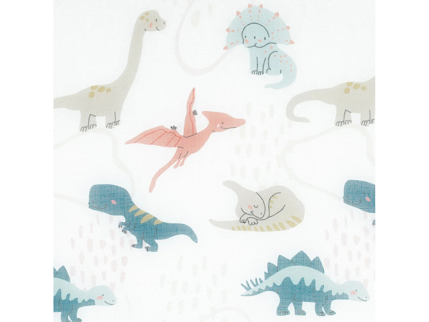 Voilage enfant dinosaure