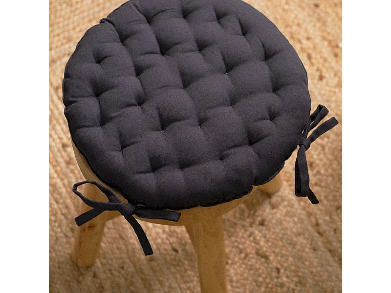 Assise matelassée ronde