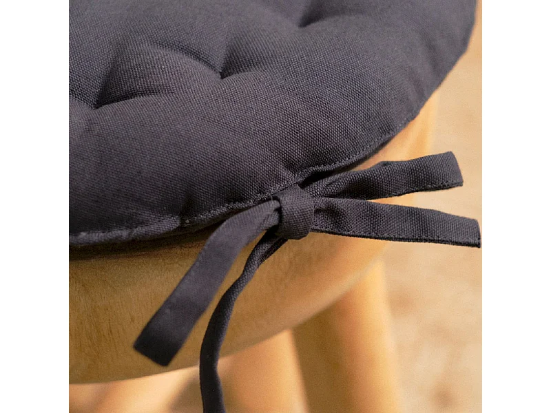 Assise matelassée ronde