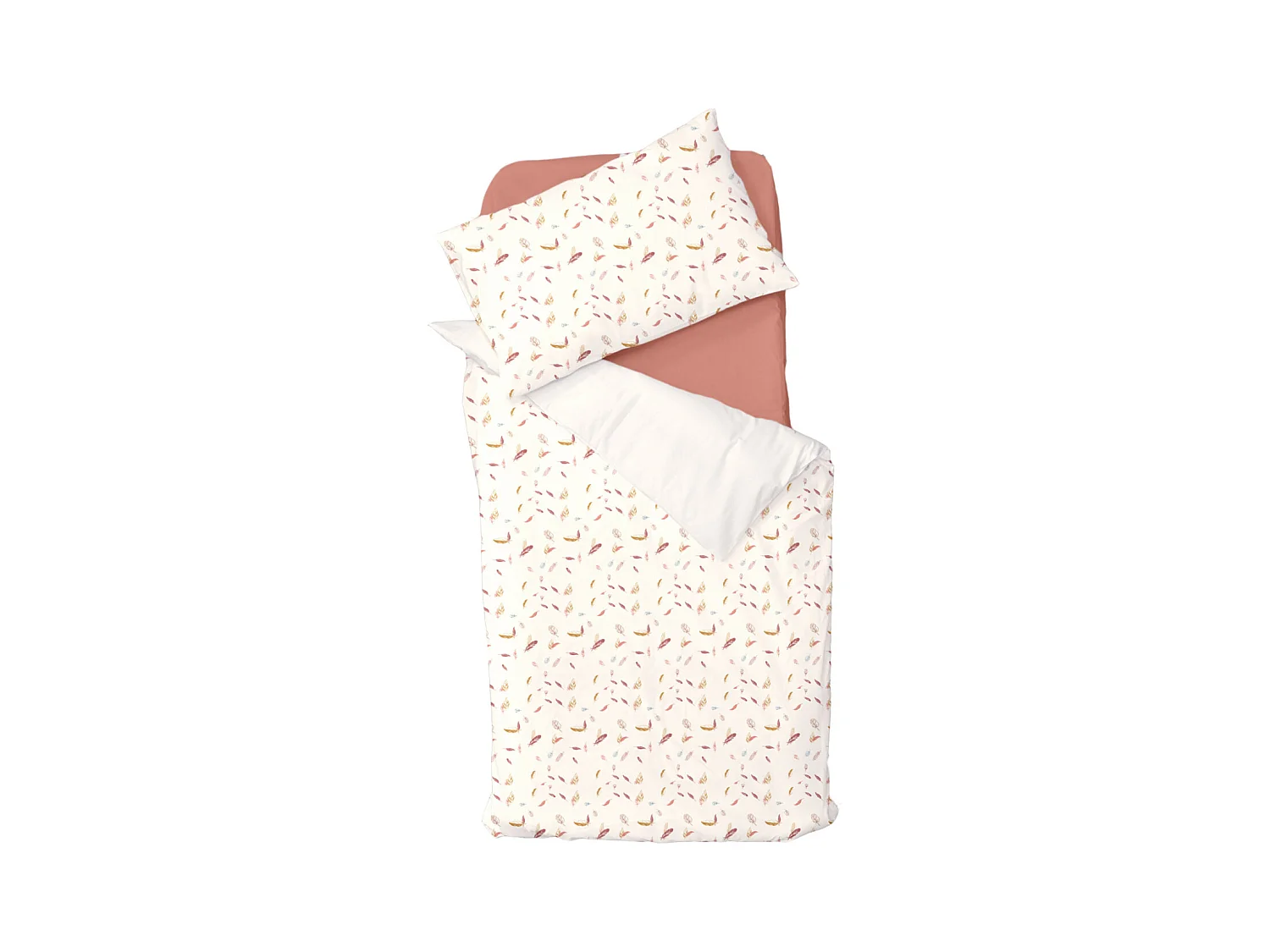 Parure de couette petites plumes