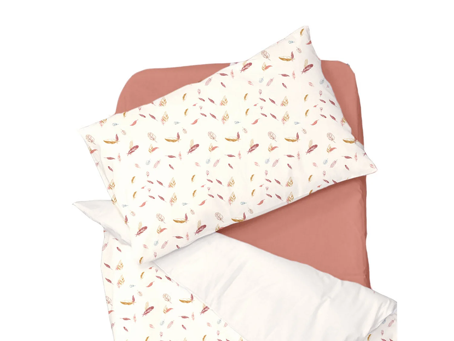 Parure de couette petites plumes