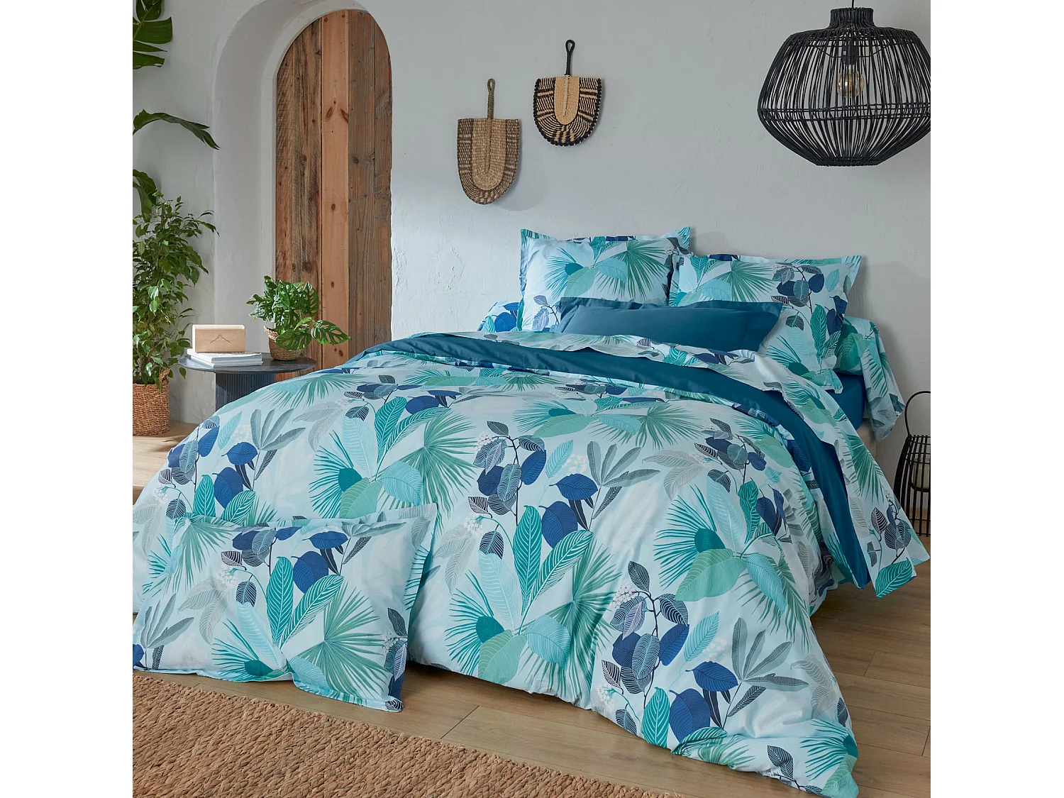 Parure de couette au  style tahitien