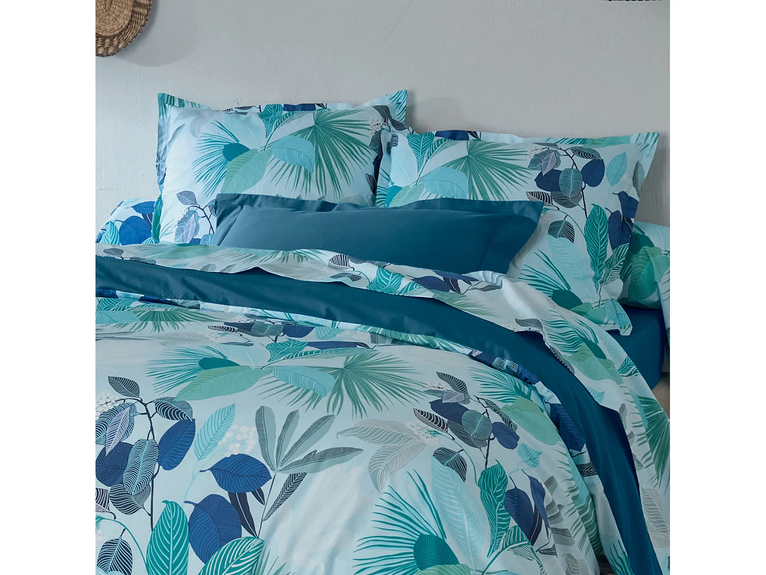 Juego de funda nórdica de estilo tahitiano 140 x 200 cm