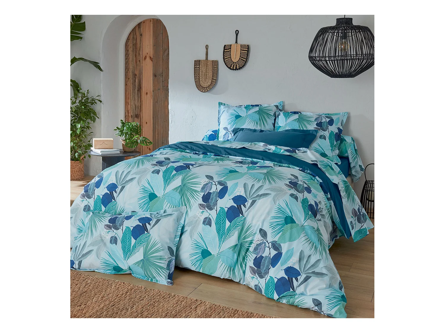 Parure de couette au  style tahitien