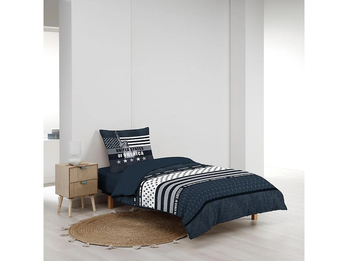Bettwäsche-Set United States of America, 2-teilig 140 x 200 cm