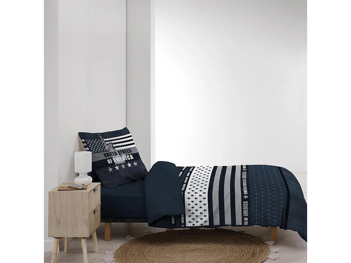 Bettwäsche-Set United States of America, 2-teilig 140 x 200 cm