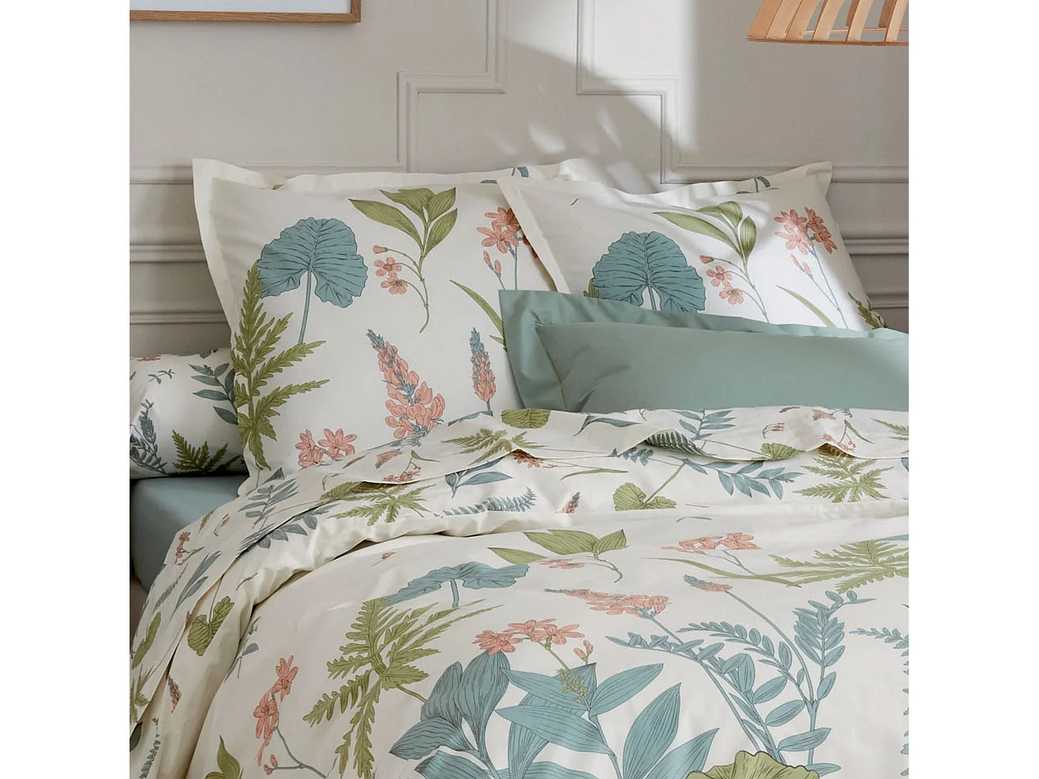 Parure de couette au style nature