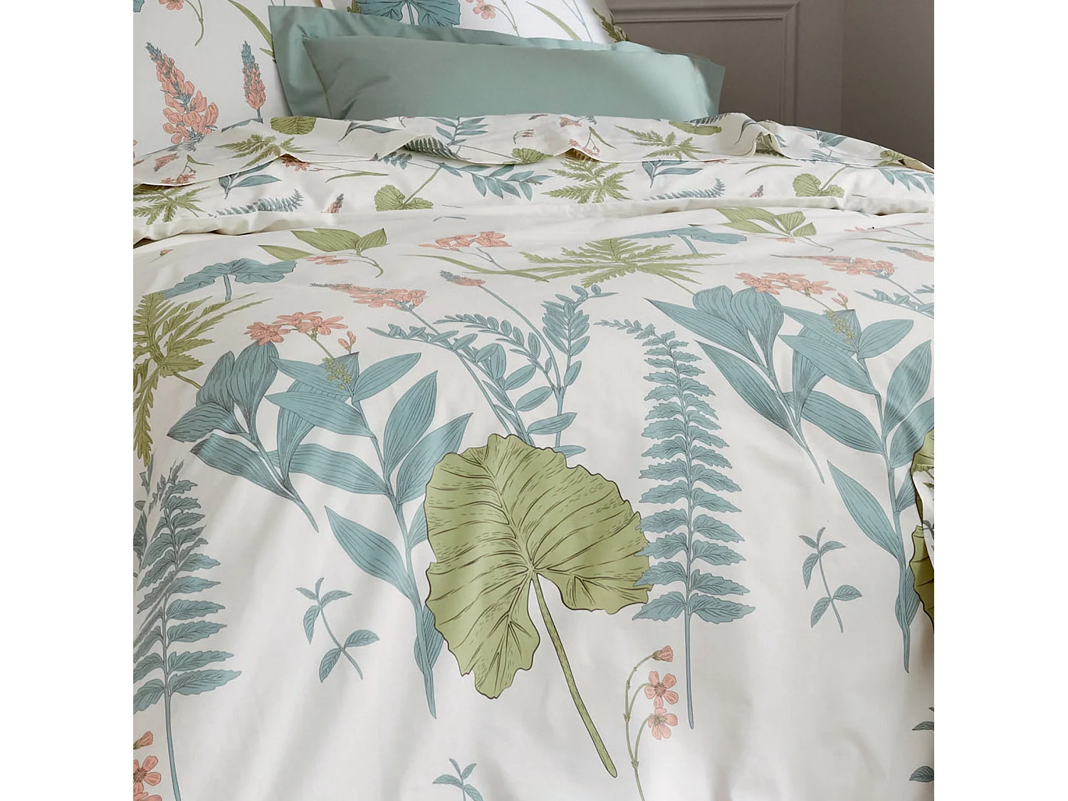 Parure de couette au style nature