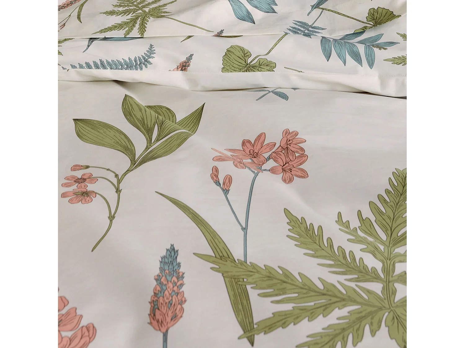 Parure de couette au style nature