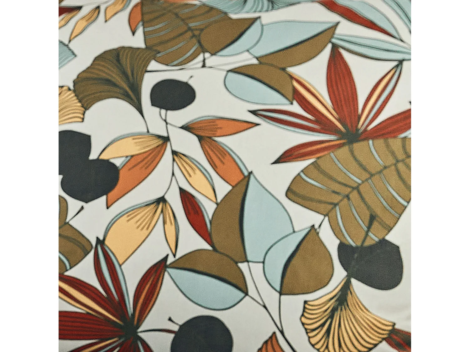 Parure de couette en percale de coton esprit nature