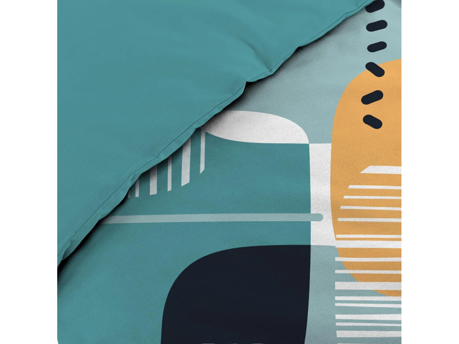 Parure de Lit 2 Pièces "Sprint" 140x200cm Multicolore